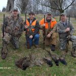 Pheasant Hunters posing with trophies in Westmoreland, TN